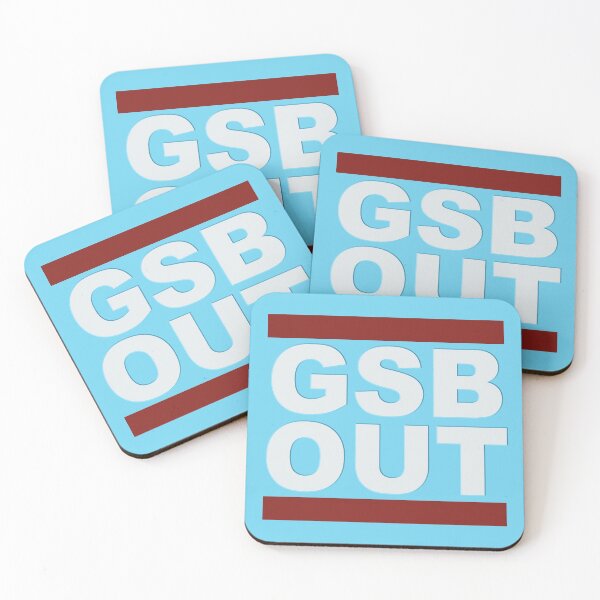 Item preview, GSB Out (Blue bg) designed and sold by ThamesIronworks.