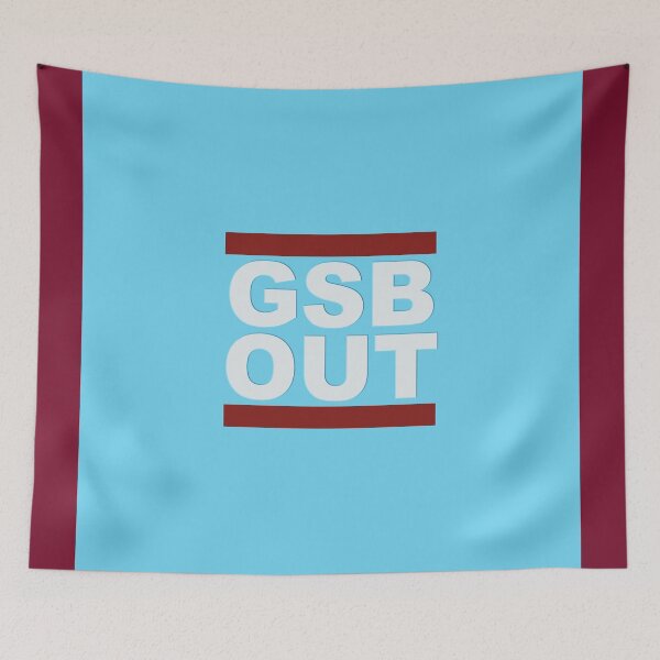 Item preview, GSB Out (Blue bg) designed and sold by ThamesIronworks.