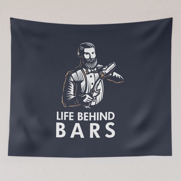 Item preview, Bartender - Life behind bars designed and sold by Simon Dast.