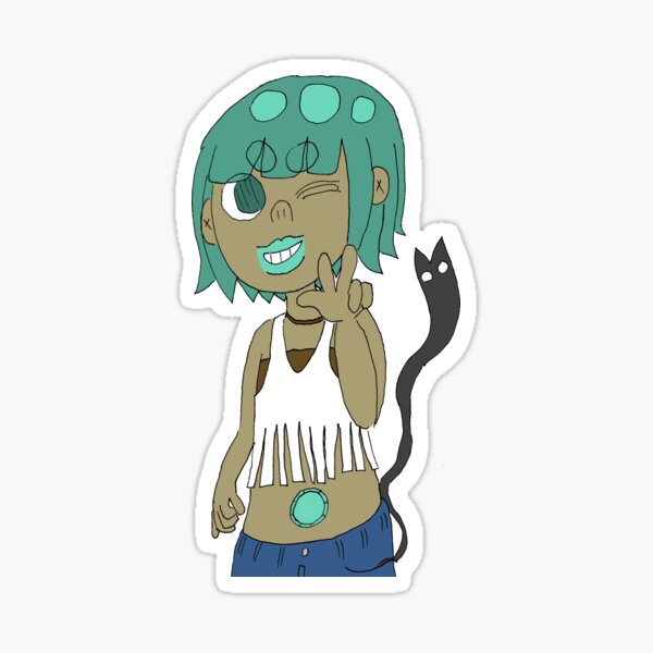 Tan emerald Sticker