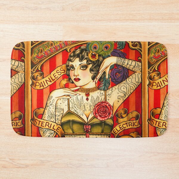Item preview, Chapel Tattoo vintage poster designed and sold by Vintage Designs +.