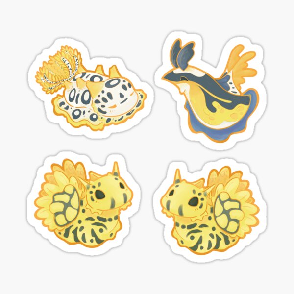 Sunny Ophistobranchs Sticker