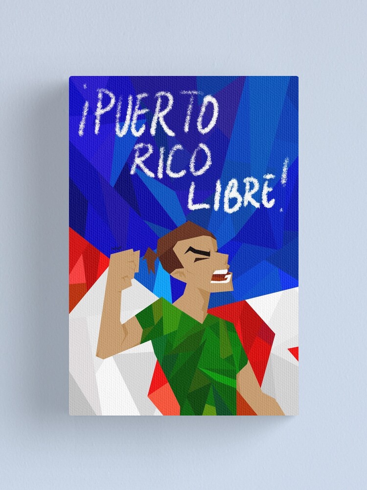 Alternate view of puerto rico libre Canvas Print