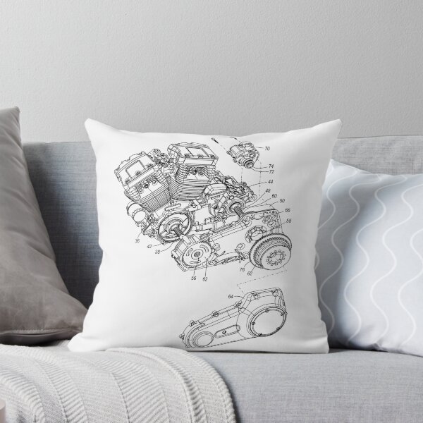 Item preview, Harley Twin Cam - Exploded drawing. designed and sold by timothybeighton.