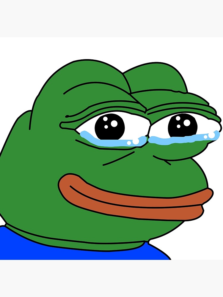 Pepega High Quality Emote | Greeting Card