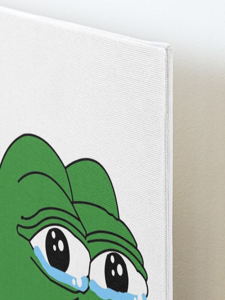 Pepega in HD Twitch Emote  Mounted Print for Sale by Reboot Designs