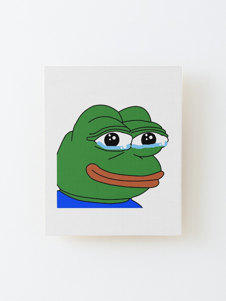 Pepega in HD Twitch Emote | Art Board Print