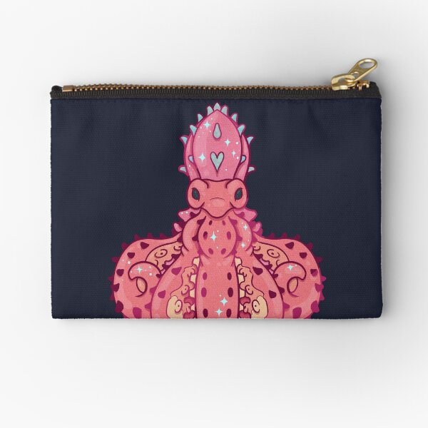 Starry Night Octopus Zipper Pouch