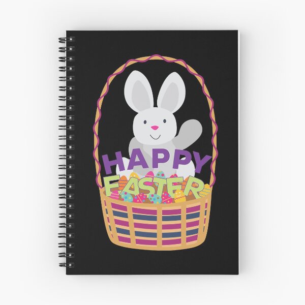 Item preview, Happy Easter Bunny Easter Egg Basket designed and sold by IceNiceIce.