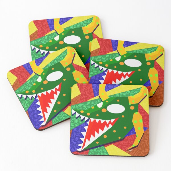 Item preview, vejigante verde designed and sold by Nicky Rodriguez.