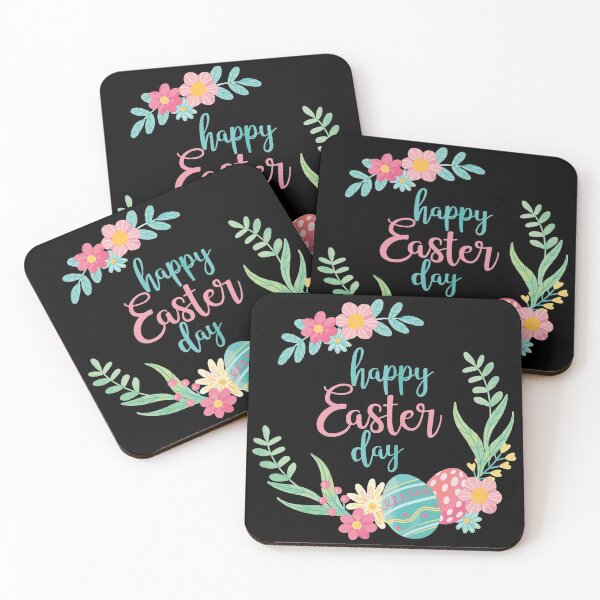 Item preview, Happy Easter Day Flowers Eggs Moms Girls designed and sold by IceNiceIce.