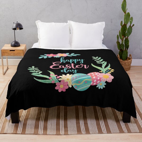 Item preview, Happy Easter Day Flowers Eggs Moms Girls designed and sold by IceNiceIce.