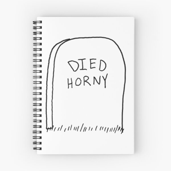 Item preview, Died Horny designed and sold by nojams.