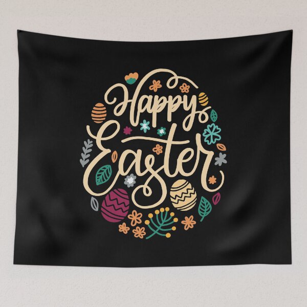 Item preview, Happy Easter Flowers Moms Girls designed and sold by IceNiceIce.