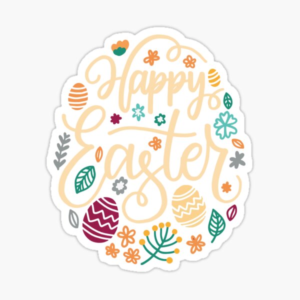 Aperçu de l'œuvre Joyeuses Pâques Fleurs Mamans Filles créée et vendue par IceNiceIce.
