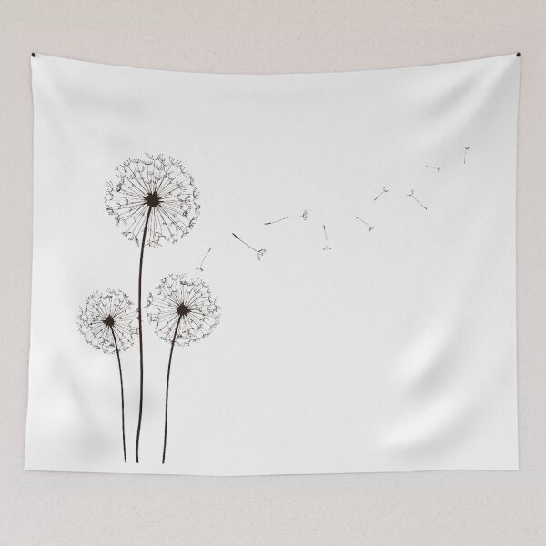 Item preview, Dandelion Art Nature design for home decor and accessories designed and sold by MindChirp.