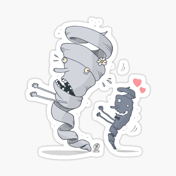 Unkontrolliertes Wetter Sticker