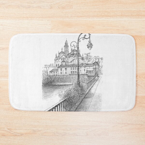Item preview, Cathédrale Saint Front from Pont des Barris, Périgueux, France designed and sold by Dai Wynn Fine Art.