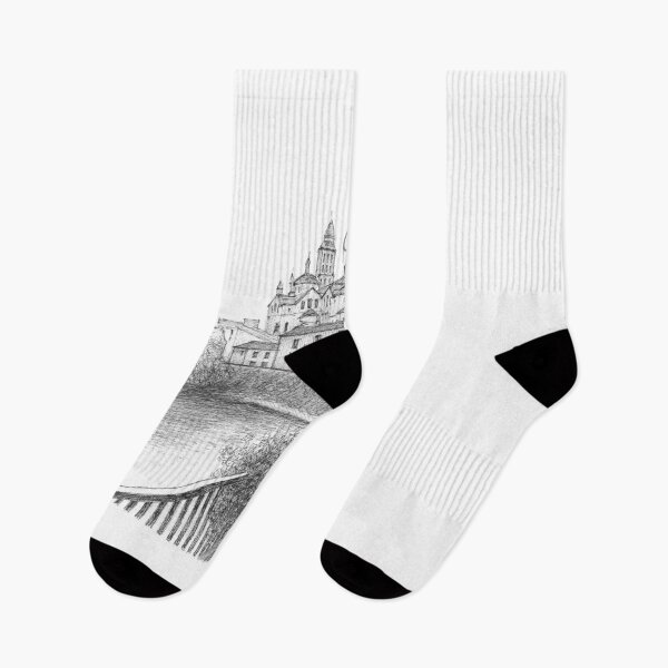 Item preview, Cathédrale Saint Front from Pont des Barris, Périgueux, France designed and sold by Dai Wynn Fine Art.