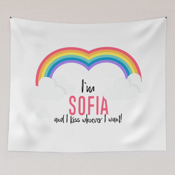 Item preview, Sofia lesbian gay rainbow pride collection designed and sold by Urosek.