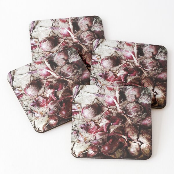 Item preview, Fresh crop of just picked up red onion bulbs designed and sold by dariazu.
