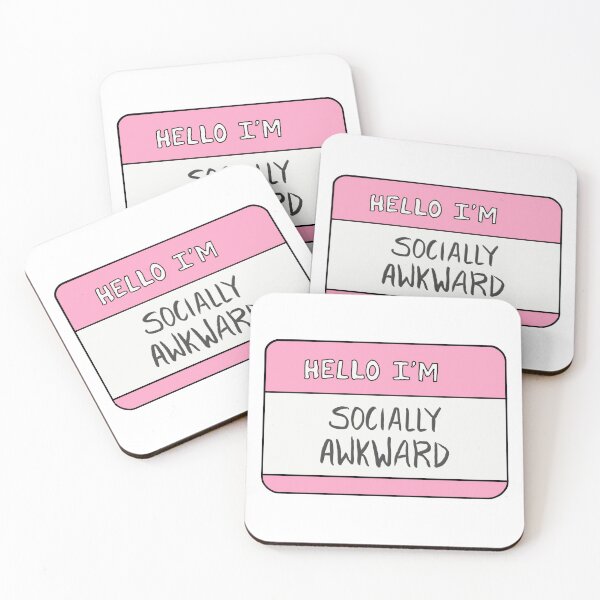 Item preview, Hello I’m socially awkward  designed and sold by Sariah  Keen.