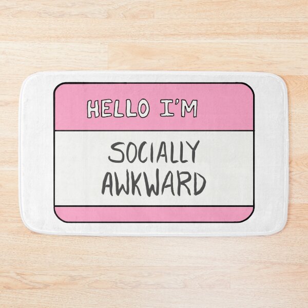 Item preview, Hello I’m socially awkward  designed and sold by Sariah  Keen.