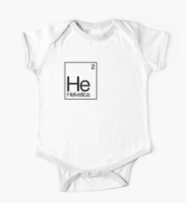 Helvetica: It's Elemental my dear Watson* One Piece - Short Sleeve