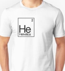 Helvetica: It's Elemental my dear Watson* Unisex T-Shirt