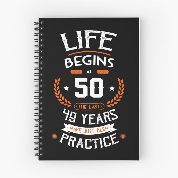 Item preview, 50th birthday gift idea Life Begins at 50 years old Funny Novelty Gift for birthday party present designed and sold by LoveEveryWear.