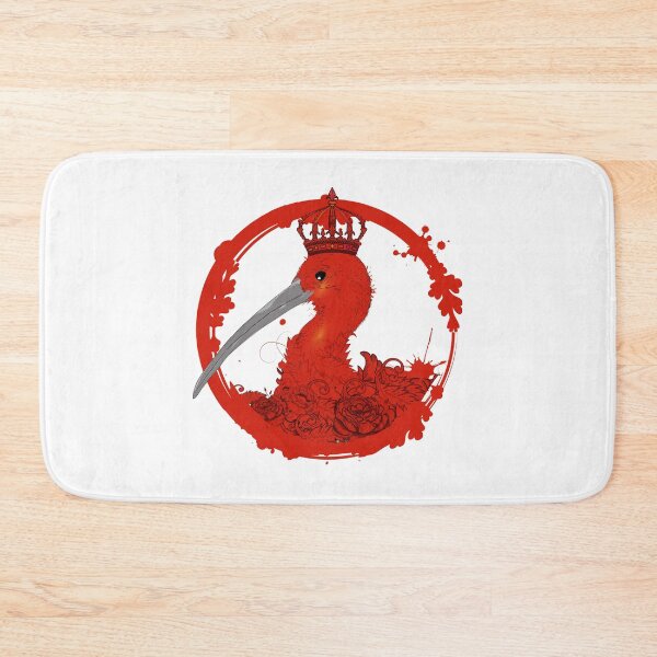 Item preview, Red ibis with red roses and crown designed and sold by Kisho.