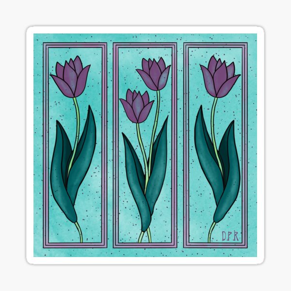Tulips Sticker