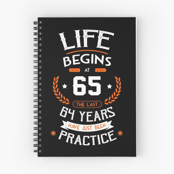 Item preview, 65th birthday gift idea Life Begins at 65 years old Funny Novelty Gift for birthday party present designed and sold by LoveEveryWear.