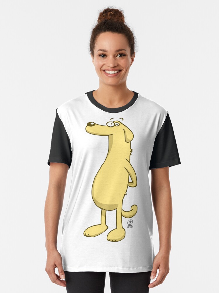 Alternate view of Nice dog looking at you Graphic T-Shirt