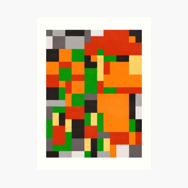 Orange Art Print