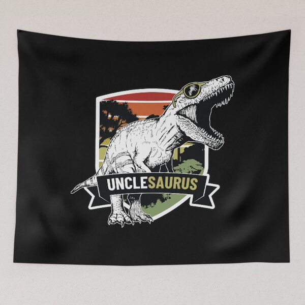Item preview, UncleSaurus Gift for Uncle Dinosaur Prehistoric T Rex Cool Funny designed and sold by LarkDesigns.