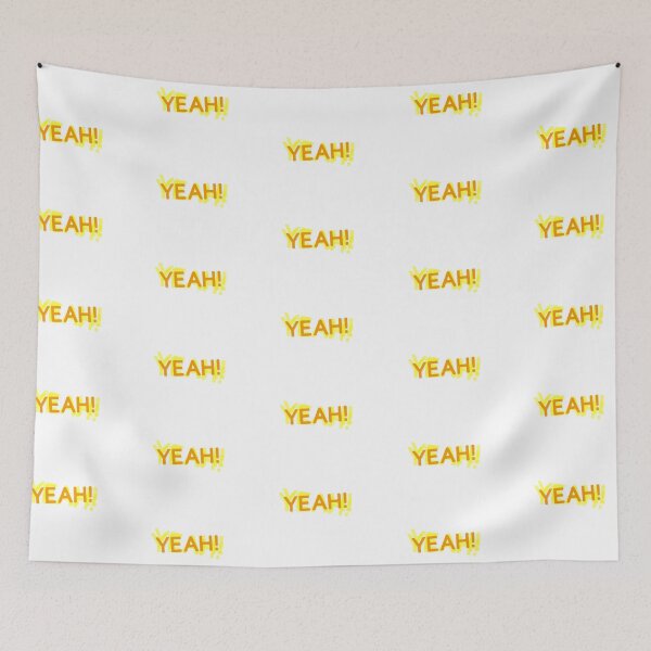Item preview, Yeah Typography Design Print designed and sold by DFLC Prints.