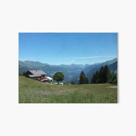 Blick ins Schanfigg Galeriedruck