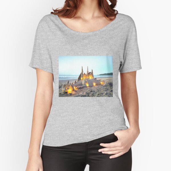 Dragon sand sculpture Relaxed Fit T-Shirt
