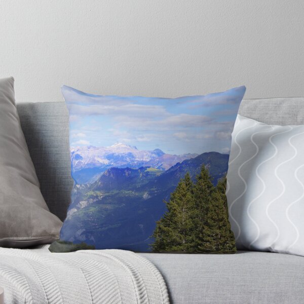Item preview, Brambrüesch, view towards Churer Rhine Valley designed and sold by graubuendner.