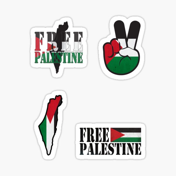 Free Palestine Sticker set Sticker