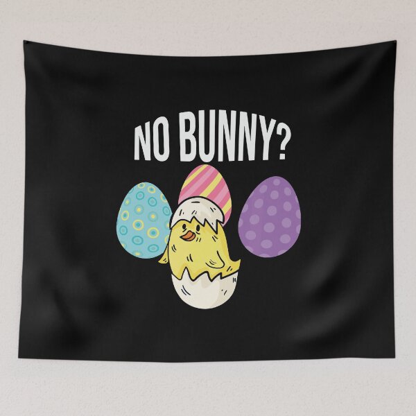 Item preview, No Bunny Easter Colorful Dye Egg Hunting designed and sold by IceNiceIce.