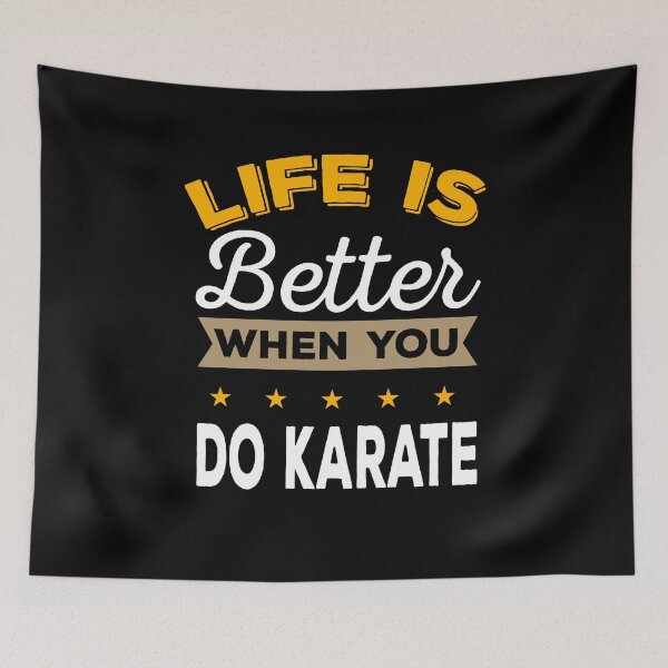 Item preview, Life is better with karate designed and sold by 1681830934131.