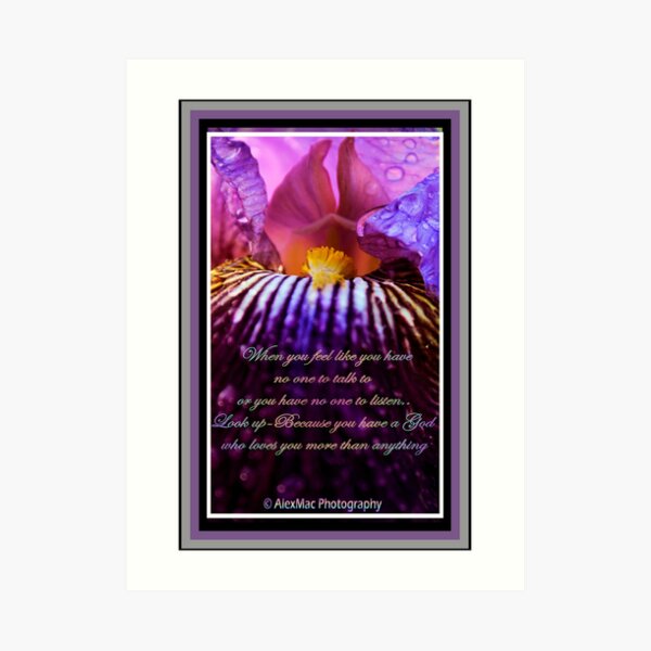 look up Art Print