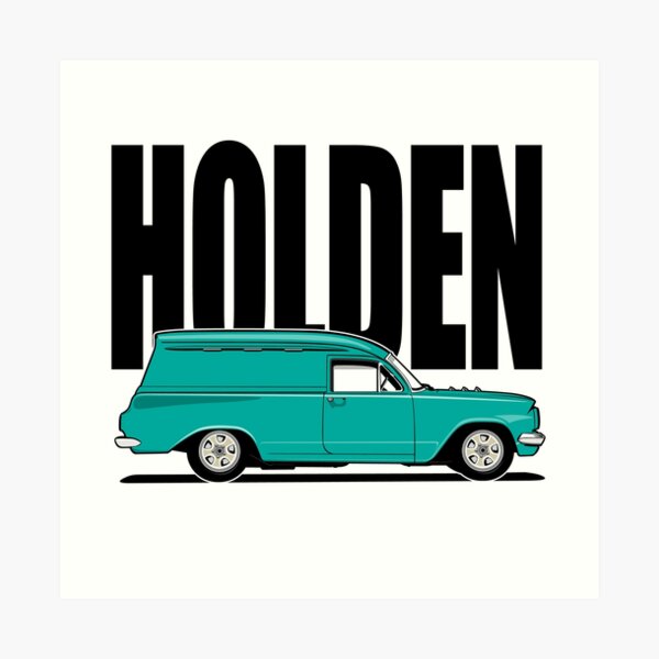 Eh Panel Van Green Art Print By Bustednut Redbubble