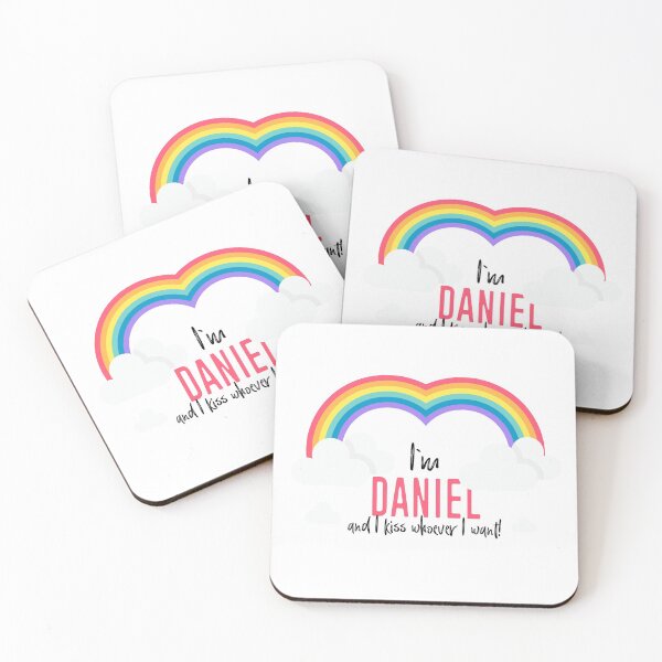 Item preview, Daniel lesbian gay rainbow pride collection designed and sold by Urosek.