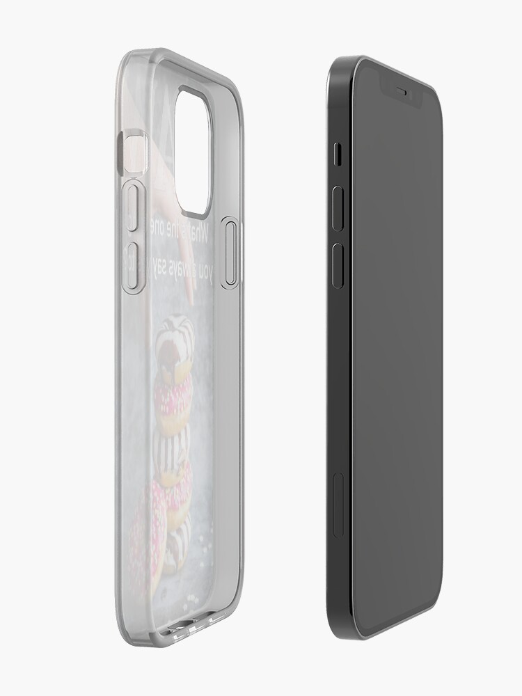 Alternate view of What's The One Thing You Always Say Yes To iPhone Case & Cover