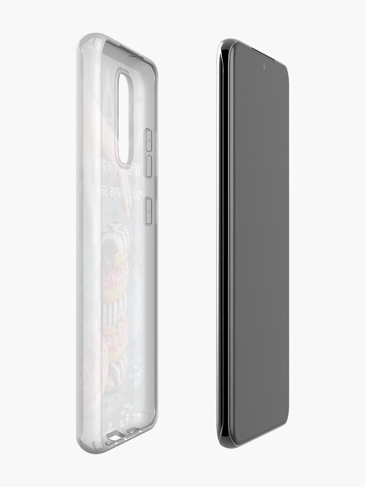 Alternate view of What's The One Thing You Always Say Yes To Case & Skin for Samsung Galaxy