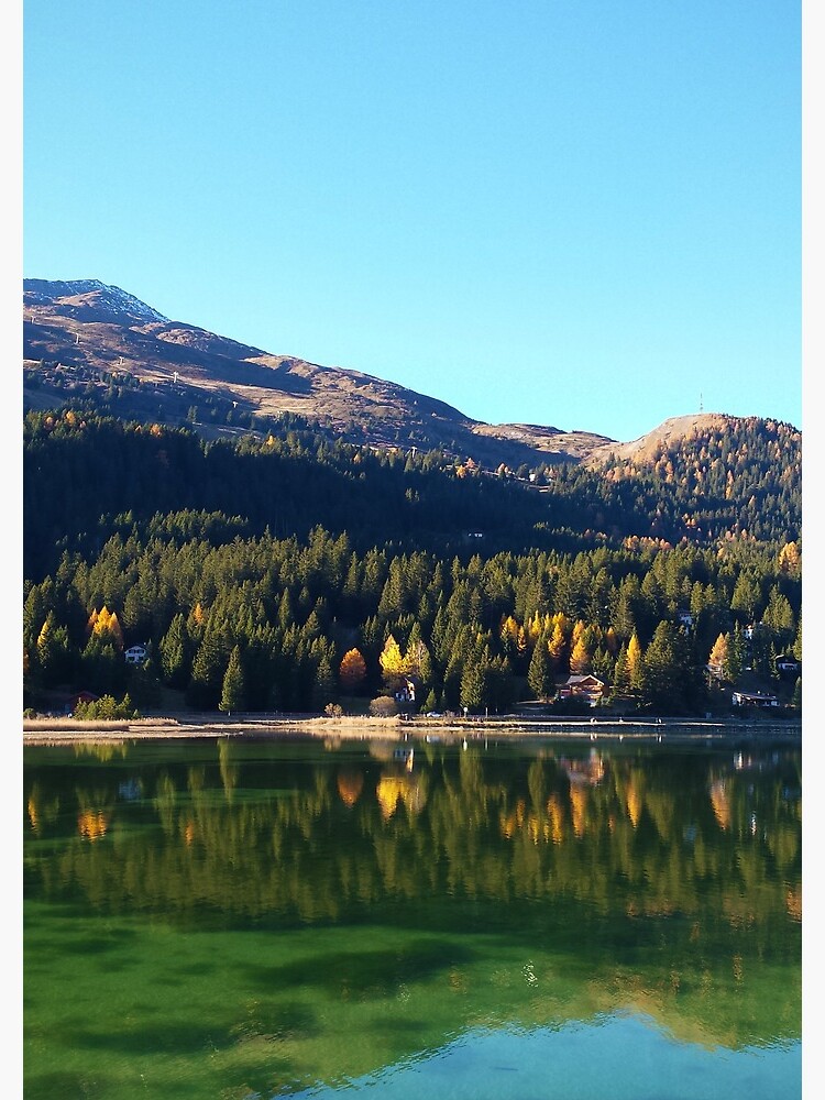 Heidsee, Valbella / Lenzerheide, Stätzerhorn von graubuendner