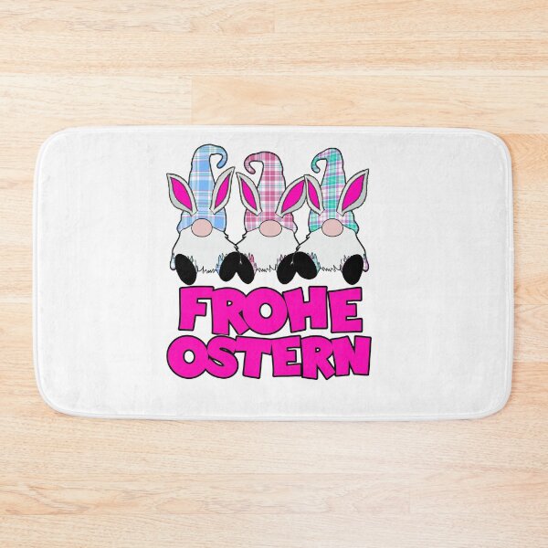 Item preview, Frohe Ostern, Easter Gnomes Pastel Spring Bunny Ears Rabbit Cute Pastel Plaid designed and sold by funnytshirtemp.